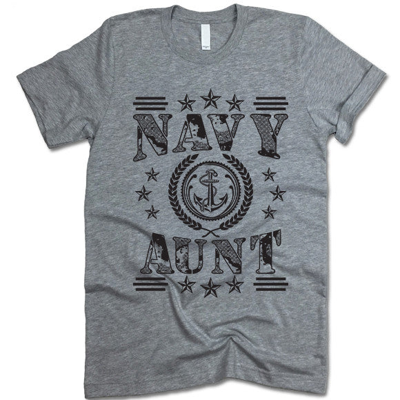 Navy Aunt T-shirt