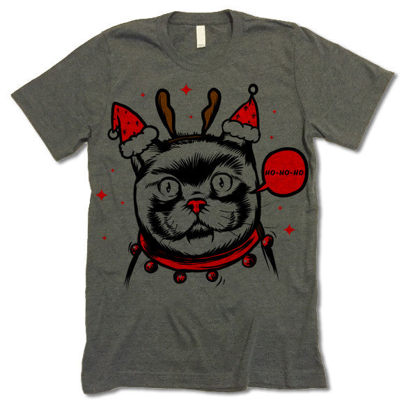 Funny Cat Christmas T-Shirt
