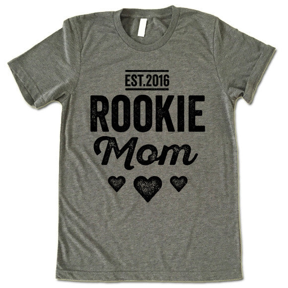 Rookie Mom Custom T-Shirt