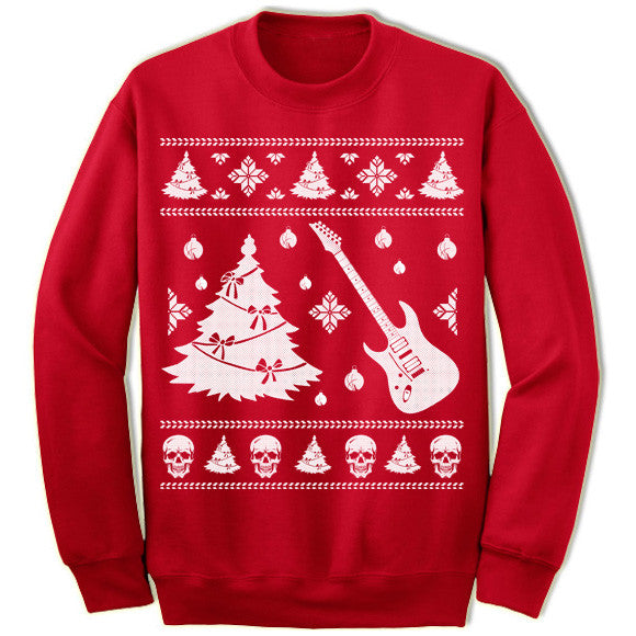 Guitar Christmas Sweater