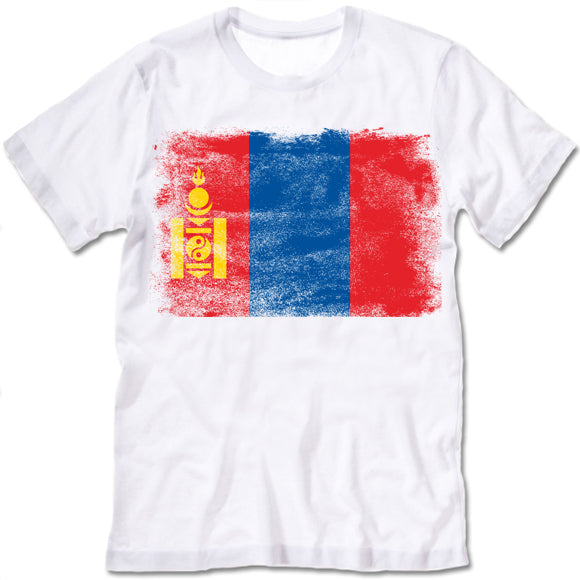 Mongolia Flag T-shirt