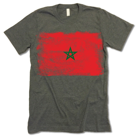 Morocco Flag shirt