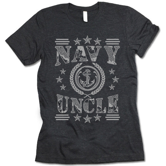 Navy Uncle T-shirt