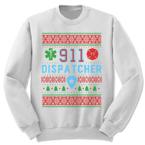 911 Dispatcher Christmas Sweatshirt