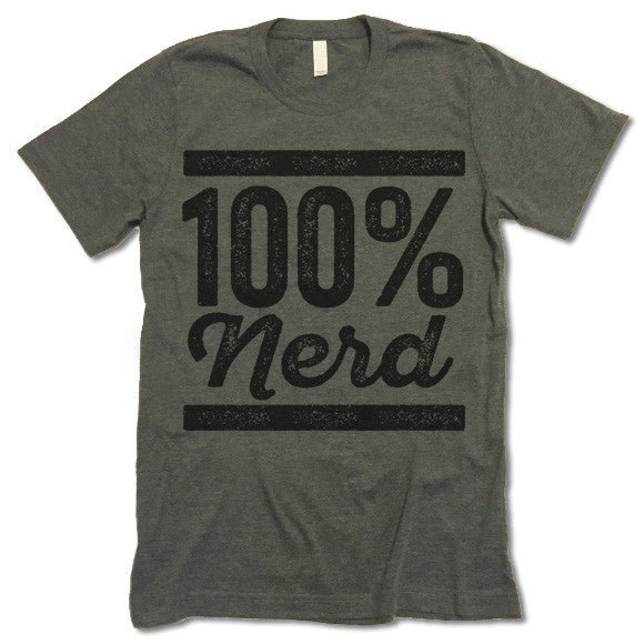 100% Nerd T-Shirt