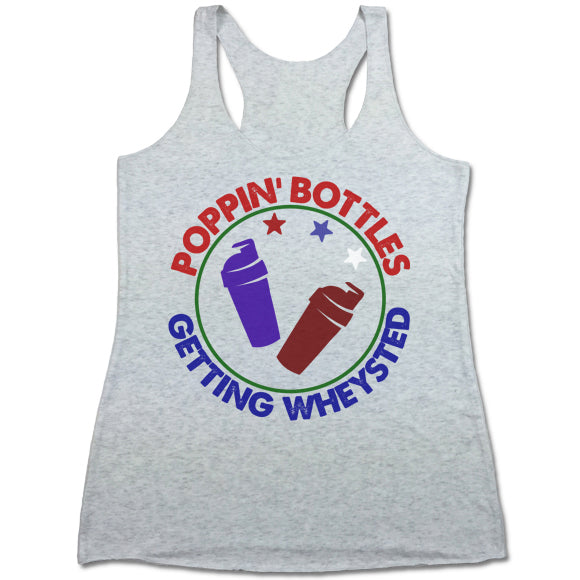 Poppin' Bottles Getting Wheysted Women's Tank Top