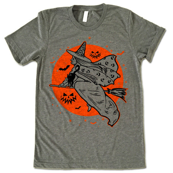 The Witches Moon Halloween T-Shirt
