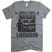 World's Most Awesome Librarian T-Shirt