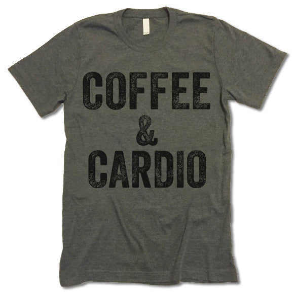 Coffee & Cardio Crewneck T-Shirt