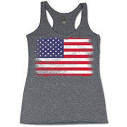 American Flag Triblend Tanks