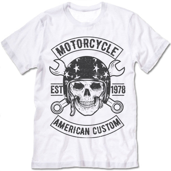 American Custom Motorcycles T-Shirt