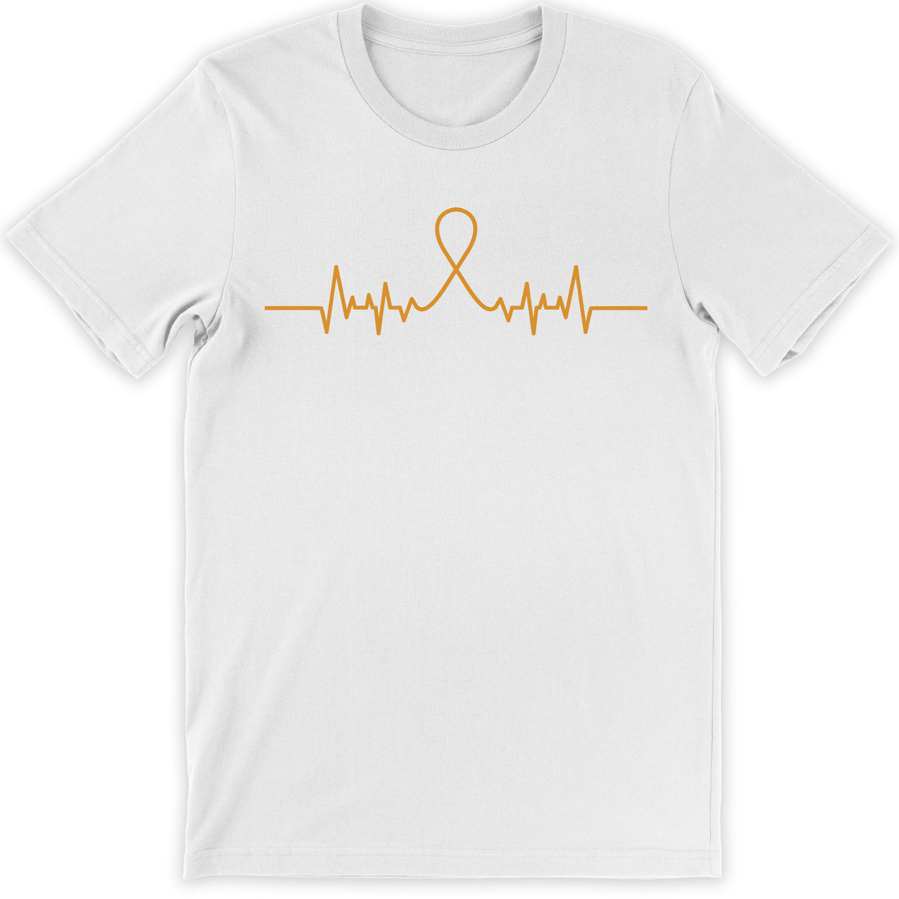Appendix Cancer Heartbeat T Shirt
