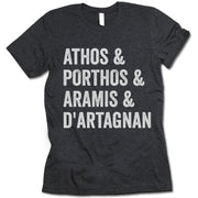 Athos and Porthos and Aramis and D'artagnan T-Shirt