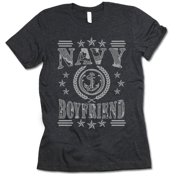 Navy Boyfriend T-shirt