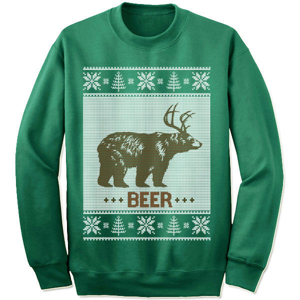Bear Deer Christmas Sweatshirt