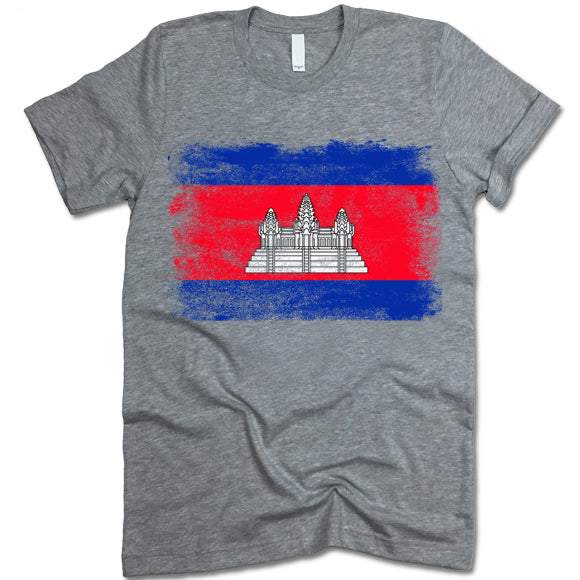 Cambodia Flag Shirt