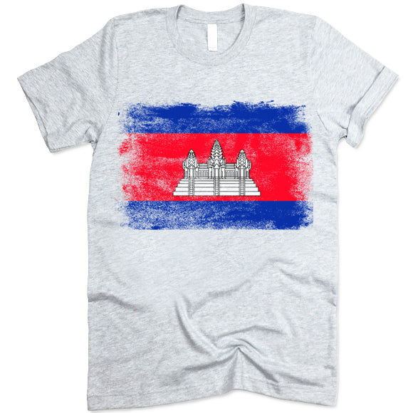 Cambodia Flag T-shirt