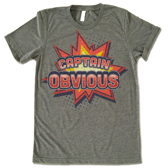 Captain Obvious