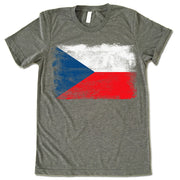 Czech Republic Flag T-shirt