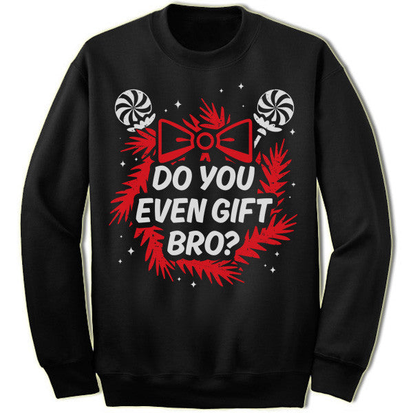 Bro christmas hot sale sweater