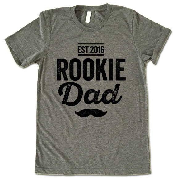 Rookie Dad Custom T-Shirt