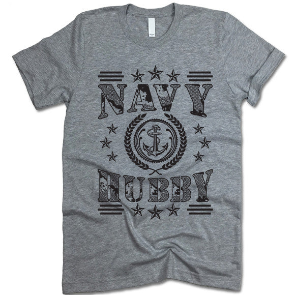 Navy Hubby T-shirt