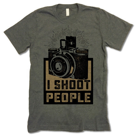 I Shoot People Photographer T-Shirt