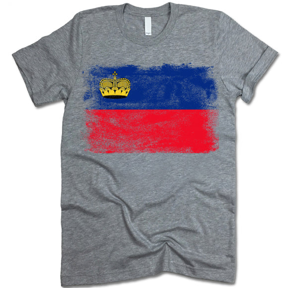 Liechtenstein Flag T-shirt