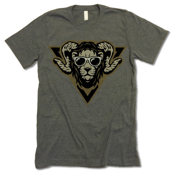 Hipster Lion Goat T-Shirt