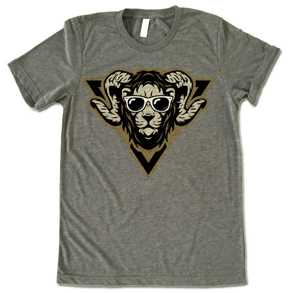 Hipster Lion Ovis T-Shirt