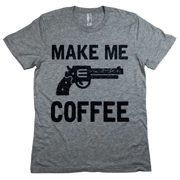 Make Me Coffee Crewneck T-Shirt
