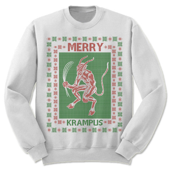 Merry Krampus Christmas Sweatshirt