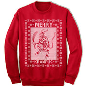 Merry Krampus Christmas Sweater