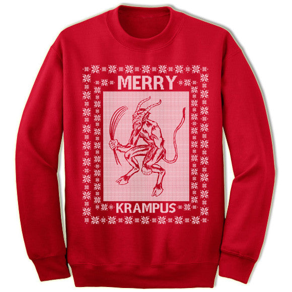 Merry Krampus Christmas Sweater