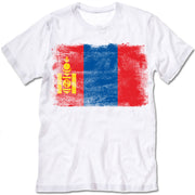 Mongolia Flag T-shirt