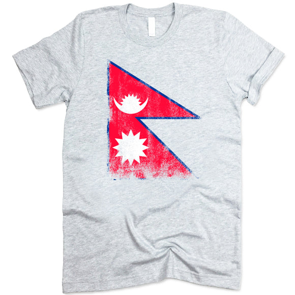Nepal Flag T-shirt