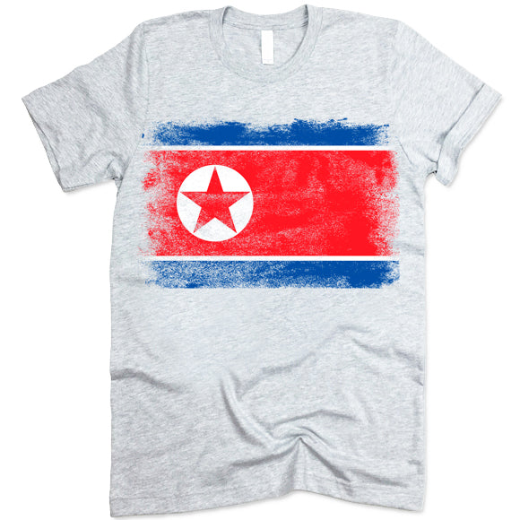 North Korea Flag shirt