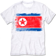North Korea Flag T-shirt