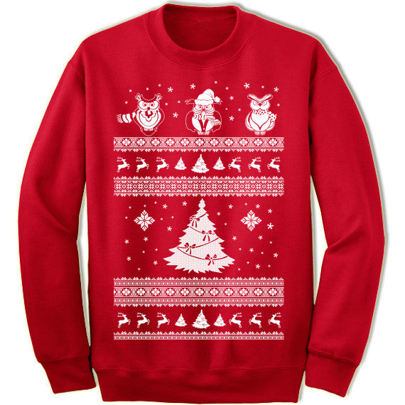 Owl Christmas Sweater