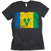 Saint Vincent and the Grenadines Flag T-shirt 