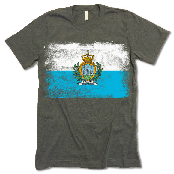 San Marino Flag T-shirt 