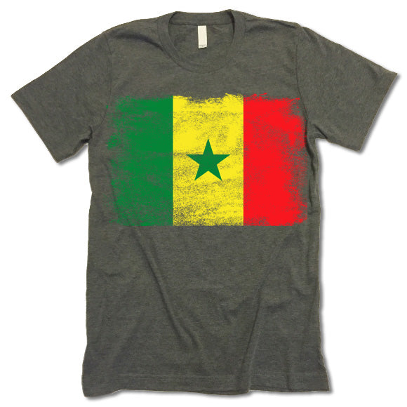 Senegal Flag T-shirt 