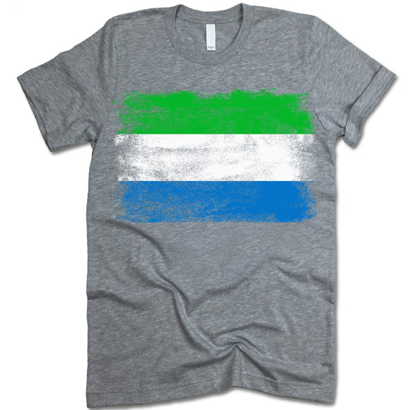 Sierra Leone Flag T-shirt 