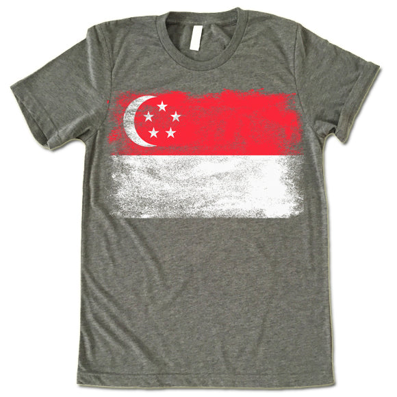 Singapore Flag shirt