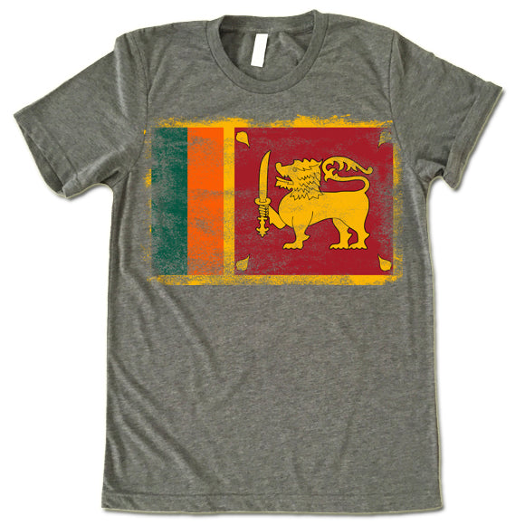 Sri Lanka Flag shirt