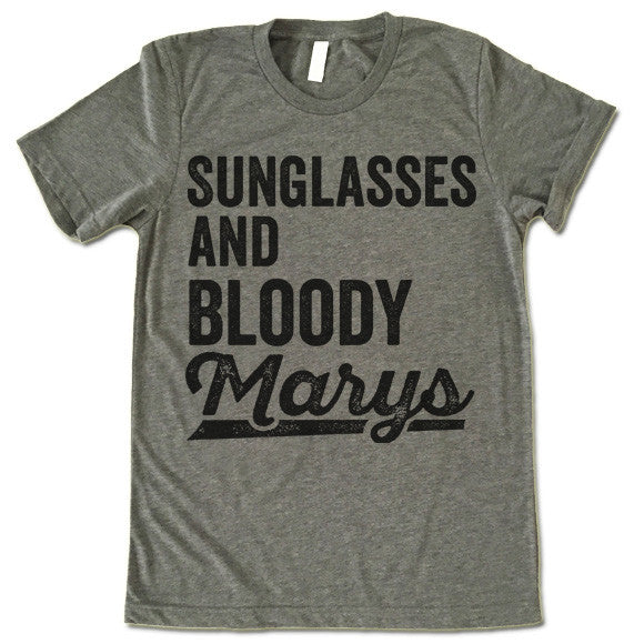 Sunglasses and Bloody Marys T-Shirt