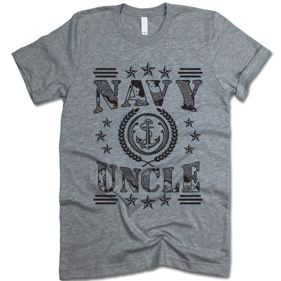 Navy Uncle T-shirt