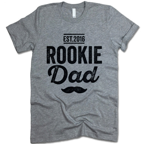 Rookie Dad Custom T-Shirt