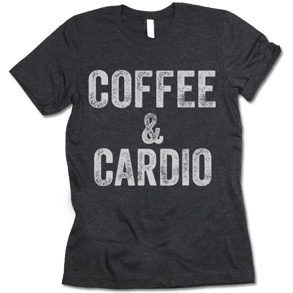 Coffee & Cardio Crewneck T-Shirt