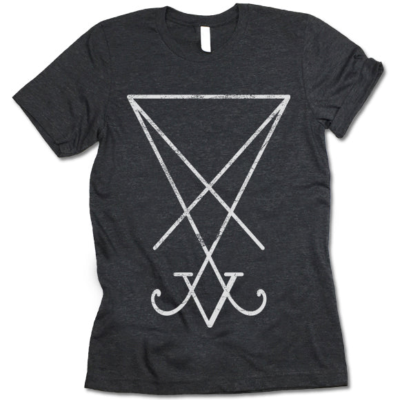 Occult Sigil Of Lucifer Satanic T-shirt